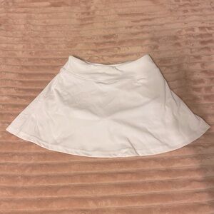 Women’s Active White Tennis Skirt